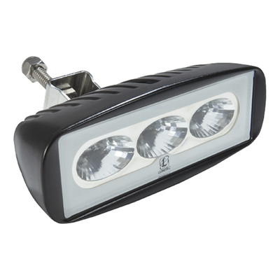 LUMITEC 101293 Luz led marina en terminacion color negro CapreraLT emite luz color blanco de 1000 lumenes fabricado bajo norma de proteccion IP67.