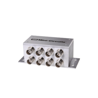 MINI CIRCUITS ZFSC-8-1 Combinador / Divisor de Potencia de 1 a 8 Salidas BNC 0.8 dB 1 Watt 30 dB de Aislamiento.