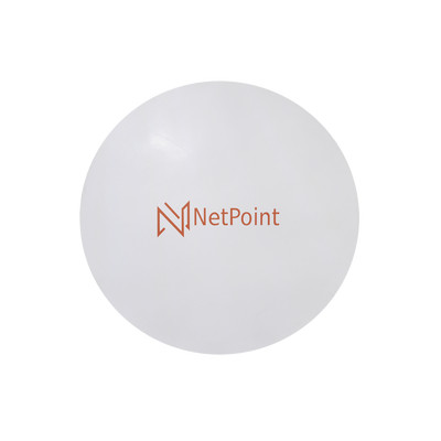 NetPoint NPX4GEN3 Antena de parabola profunda blindada con supresion al ruido de 6 ft 4.9-6.4 GHz Ganancia 41 dBi con SLANT de 45 y 90 ideal para distancias superiores a 100 km Conectores N-hembra m
