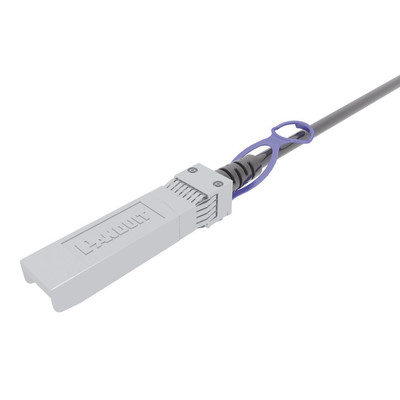 PANDUIT PSF1PZA3MBL Cable de Alta Velocidad Twin-axial (DAC) SFP a SFP 10G Color Negro de 3 Metros