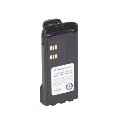 POWER PRODUCTS PP-NTN-9858 Bateria Ni-MH 2000 mAh para radio Motorola XTS1000/1500/2250/2500 Clip incluido