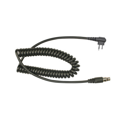 PRYME MC-EM---03 Cable para auricular HDS-EMB con atenuacion de ruido para radios Motorola GP-300 SP-50 P-1225 PRO-3150 MAG ONE DEP-450 EP-450 EP-350 y Hytera TC-500/ 518/ 600/ 610/ 620/ 700/ 1600/ 70