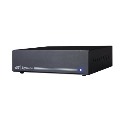 TRUAUDIO T50 Amp Clase D 2 Canales 50W Con Aprendizaje IR Salida Sub Estereo Bridge Multiples Amplificadores 4-8