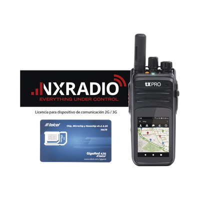 TX PRO TXR59A4GKITSIMTEL Kit Radio TXR59A4G Incluye Licencia Anual NXRADIOTERMINAL