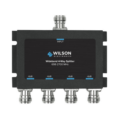 WilsonPRO / weBoost 859-981 Divisor de 4 salidas 50 Ohm 700-2700MHz conector N-Hembra