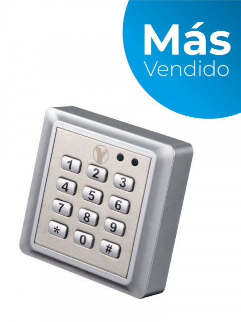 YLI 74181 YLI YK668 - Teclado para control de acceso para tarjeta ID a prueba de agua para 2000 tarjetas ID y 1 password