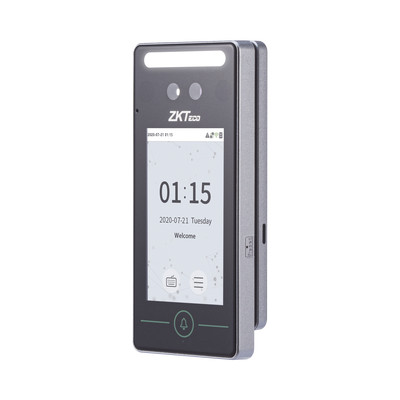 ZKTECO SPEEDFACEV4L Terminal de reconocimiento Facial Palma / 800 usuarios / Control de Acceso / Asistencia / Compatible con BioTimePRO