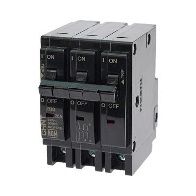 CHINT B2QP360E Interruptor Termomagnetico Enchufable Serie: B2Q 3P 60A 240V (SKU:1002302)