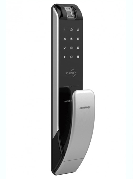 COMMAX CDL-210R COMMAX CDL210R - Cerradura biometrica inteligente con apertura por medio de diferentes validaciones como huella PIN o tarjeta mifare/ Soporta hasta 100 usuarios/ requiere baterias AA