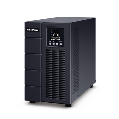 CYBERPOWER OLS3000A UPS de 3000 VA/2700 W Online Doble Conversion Entrada 120 Vca NEMA L5-30P Onda Senoidal Pura Tipo Torre Con 6 Tomas NEMA 5-20R y 1 Block Hardwired
