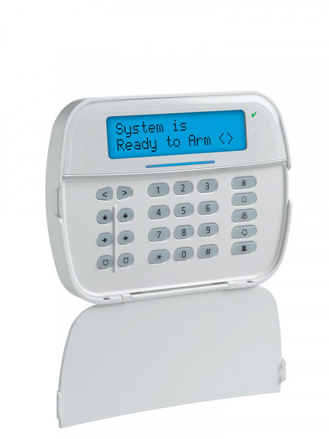DSC DSC0020010 DSC HS2LCDRF9N - Teclado Cableado LCD Alfanumerico con Transceptor integrado de 32 caracteres admite 128 zonas compatible con NEO cer LosPrincipales PLANDEBENEFICIOS Power