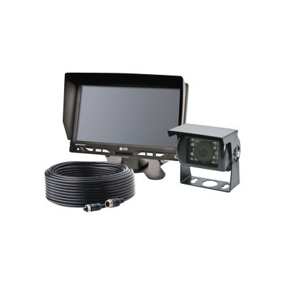 ECCO K7000B Kit de sistema de reversa con monitor y camara para Montacargas y Vehiculos