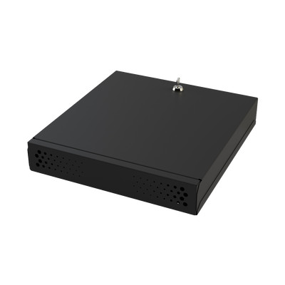 EPCOM INDUSTRIAL GABVID1R3 Gabinete Metalico de Seguridad para DVR/NVR. Tamano Max. de DVR/NVR: 315 x 62 x 288 mm (An. x Al. x Prof.)