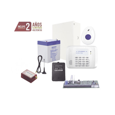 HONEYWELL HOME RESIDEO VISTA48-MN02-FALL Kit de Alarma VISTA48 con Comunicador Boton de Panico y Deteccion de Caidas Inalambrico Gabinete Transformador y Bateria
