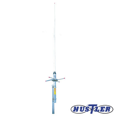 HUSTLER G6-450-1 Antena Base Fibra de Vidrio UHF de 450-458 MHz 6 dB de ganancia