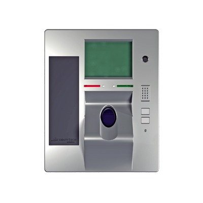IDENTYTECH 100-240-200 Terminal Biometrica de Huella con Imagen Multiespectral Todo Tipo de Huella Antivandalismo Pantalla Touch Camara 5 Mpx IDT WallMount