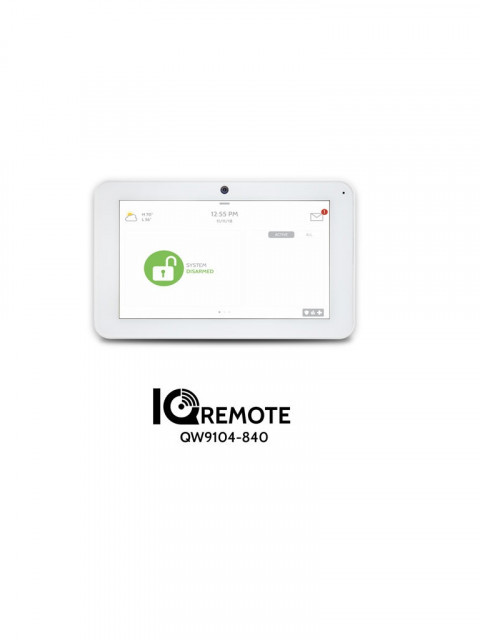 QOLSYS QW9104-840 QOLSYS IQREMOTE - QW9104-840 Panel Touch Secundario de 7Compatible con IQ Panel 2 Plus. Camara de 5MP Embebida y Control Completo de las funciones de seguridad y Z-Wave.