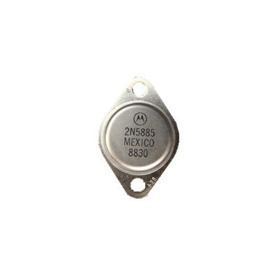 RF PARTS 2N5885 Transistor de Silicio NPN 60 Vce 25 Amp. 200 Watt Montaje TO-3