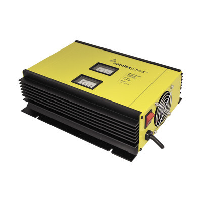 SAMLEX SEC-1250-UL Cargador de Baterias de Plomo Acido 12 Volts 50 A con Funcion de Respaldo de Energia en CD