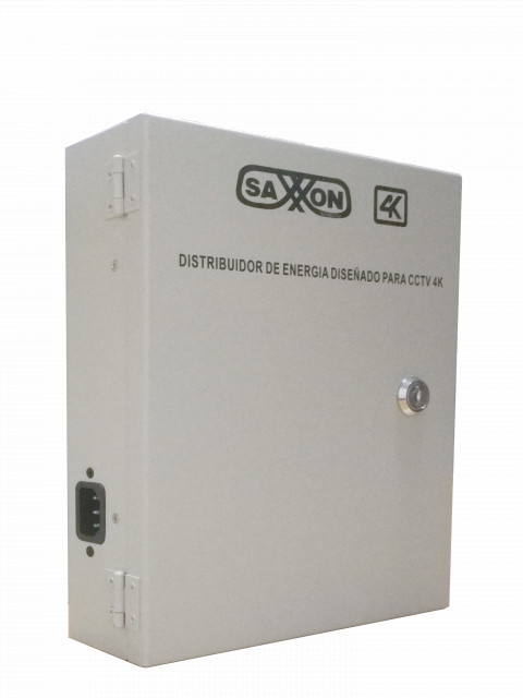 SAXXON PSU1220-D16H SAXXON PSU1220D16H- Fuente de Poder Profesional de 11 a 15 vcd/ 20 Amperes/ Para 16 Camaras Hasta 4k/ 1.25 Amperes por Canal/ Proteccion contra Sobrecargas/ Filtro de Ruido por Can