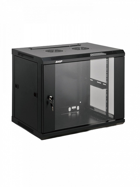 SAXXON SA.6612.01 SAXXON SA661201 - Gabinete de pared / 12 UR / Fijo / Capacidad de carga de 60 Kg / Ancho 600 mm x profundidad 600 mm x alto 635 mm / Gabinete