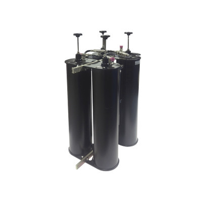 TX RX SYSTEMS INC. WP-639-C Duplexer TX-RX 158-166 MHz 4 Cavities VHF 0.6 MHz Separation 200W FEM PL259 connector