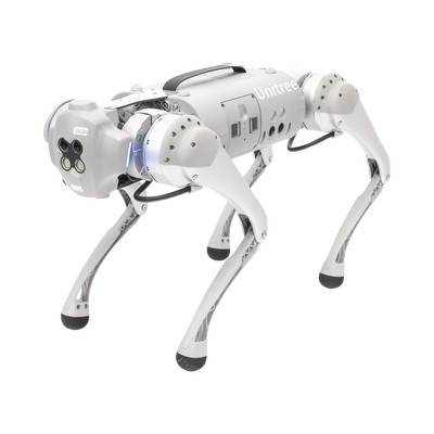 UNITREE GO1PRO Perro Robot Bionico Para Inspeccion / Inteligencia Artificial / Reconocimiento De Humanos / Incluye 1 Control Remoto / Tareas Programadas / Camara Integrada