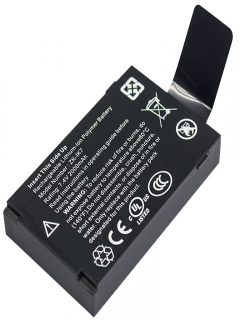 ZKTECO 74140 ZKTECO IK7 - Bateria de Respaldo para Control de Acceso / UFACE800/ SFACE900 / G3 / G3Pro