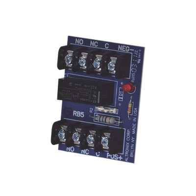 ALTRONIX RB5 MODULO DE RELEY 6 / 12VDC CONTACTOS DPDT 5A - 220VAC / 28VDC