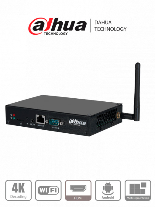 DAHUA DHI-DS04-AI400 DAHUA DHI-DS04-AI400 - Caja de Control Multimedia para Senalizacion Digital/ Android/ Compatible con Software MPS para Administracion/ Ethernet