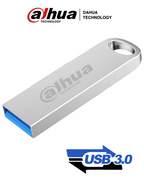 DAHUA DHI-USB-U106-30-128GB DAHUA DHI-USB-U106-30-128GB - Memoria USB de 128 Gb/ USB 3.0/ Lectura y Escritura de Alta Velocidad/ Sistema de Archivos exFAT/ Compatible con Windows macOS Linux y Otro