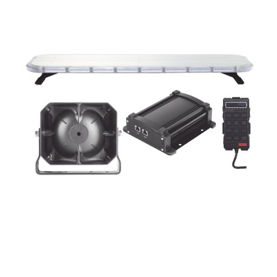EPCOM INDUSTRIAL SIGNALING X75RBASKITF Kit basico para equipamiento de unidades de Seguridad Publica con Sirena Mono-mando