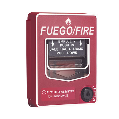 FIRE-LITE BG12-LX-SP Estacion Manual de Emergencia Doble Accion Direccionable Texto en Espanol