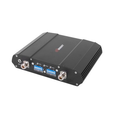 HIBOOST F17F-CA Amplificador de senal celular de Doble Banda especial para 4G LTE y 3G o 2G cubre areas de hasta 1200 metros cuadrados. Amplifica las bandas de frecuencia de 850 MHz (Banda 5) y 1700/2