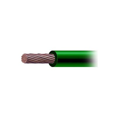 INDIANA SLY-291-GRN Cable de Cobre Recubierto THW-LS Calibre 6 AWG 19 Hilos Color Verde (Venta por Metro)