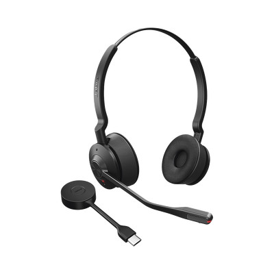 JABRA ENGAGE55-MS-STEREO-A Jabra Engage 55 Auricular stereo version MS con aislamiento de ruido activa adaptador DECT USB-A (9559-470-125)