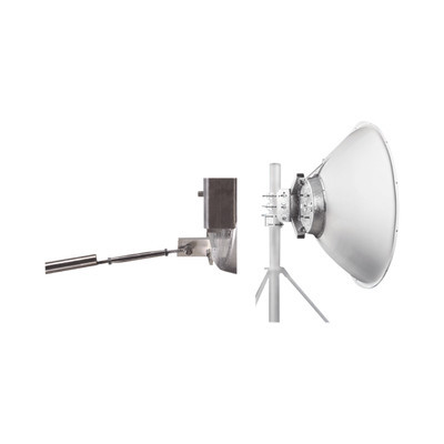 JIROUS JRMA0-1200-10/11-KIT Antena parabolica 4 ft para radio B11 ganancia de 41 dBi conector guia de onda 10.1-11.7 GHz 1.2 m incluye montaje JRZ1200-ADJUSTABLE