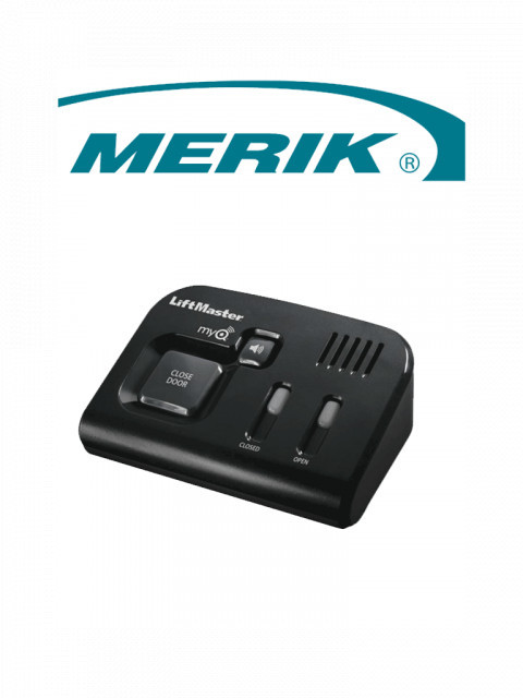 MERIK MER151003 MERIK MONITORST - Pantalla para monitoreo de cochera revise si la puerta esta abierta o cerrada 50% promosept OUT