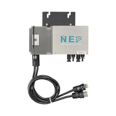 NEP BDM-600 Microinversor para 2 Modulos de Hasta 360W de Interconexion a Red Electrica 220V IP67 Con Cable Troncal Incluido