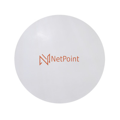 NetPoint NPX3GEN3 Antena de parabola profunda blindada con supresion al ruido de 4 ft 4.9-6.4 GHz Ganancia 37 dBi con SLANT de 45 y 90 ideal para hasta 100 km Conectores N-hembra montaje con alineac