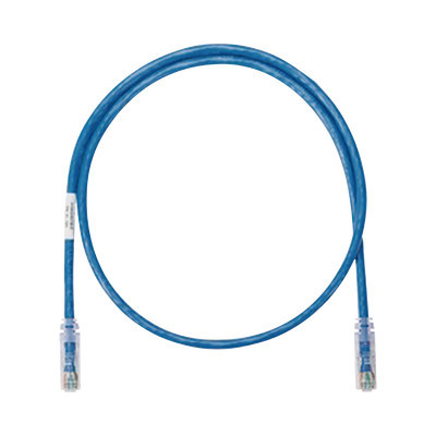 PANDUIT NK6PC3BUY Cable de parcheo UTP Categoria 6 con plug modular en cada extremo - 1 m. - Azul