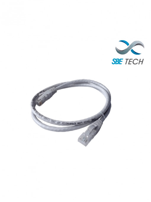 SBE TECH SBT2840002 SBETECH SBE-PCC62.0M-GY - Patch Cord Cat 6 con bota inyectada y moldeada 2m Gris