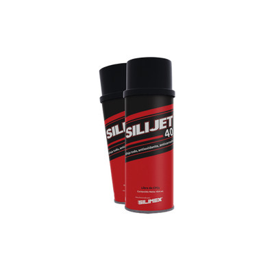 SILIMEX SILIJET-40 Antioxidante en aerosol ofrece gran resistencia a los efectos del intemperismo en climas humedos y salinos 454 ml.