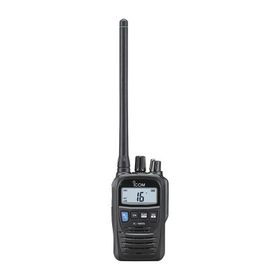 sinmarca IC-M85 Radio portatil marino y comercial en VHF incluye los canales USA INT CAN y del clima