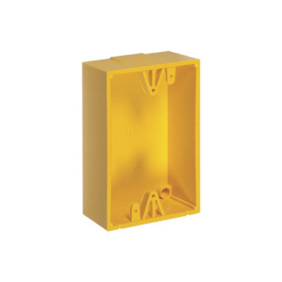 STI KIT-71100A-Y Caja trasera de montaje color amarillo para estaciones de parada STOPPER