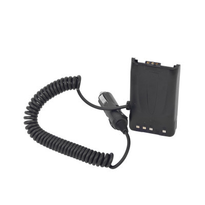 TX PRO TXBATNX220 Cable Adaptador para Corriente de encendedor de cigarrillos vehicular para radios Kenwood NX220/320 TK2140/ 3140/2160/ 3160/ 2360/ 3360/ 2170/ 3170 alternativa para bateria KNB57
