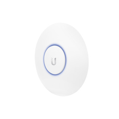 UBIQUITI NETWORKS UAP-AC-PRO Access Point UniFi doble banda 802.11ac MIMO 3X3 para interior PoE af/at soporta 125 clientes Hasta 1.3 Gbps PoE incluido