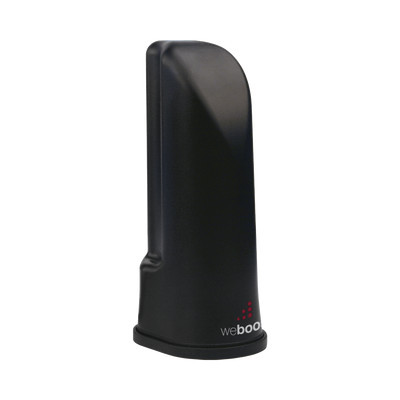WilsonPRO / weBoost 301-211 Antena de escritorio tipo cilindro color negra. Cubre las bandas de frecuencia celular. Especial para amplificadores y dispositivos celulares 4G y 3G. Con 1.52 m de cable R