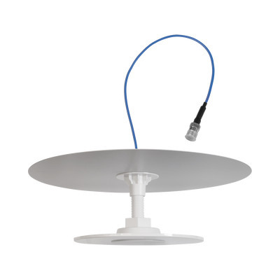 WilsonPRO / weBoost 314-406 Antena Omnidireccional de Bajo Perfil Ultra Delgada con Reflector para Maxima Ganancia de 7dBi. Cubre bandas de celular 5G 4G 3G y WiFi de 608 a 2700 MHz.