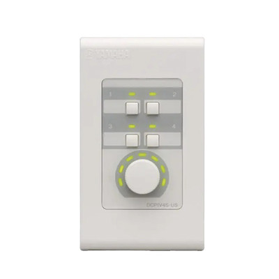 YAMAHA DCP1V4S Panel de Control Digital 1 Volumen 4 Switches Configurables Compatible con Procesadores Serie MA PA y MTX